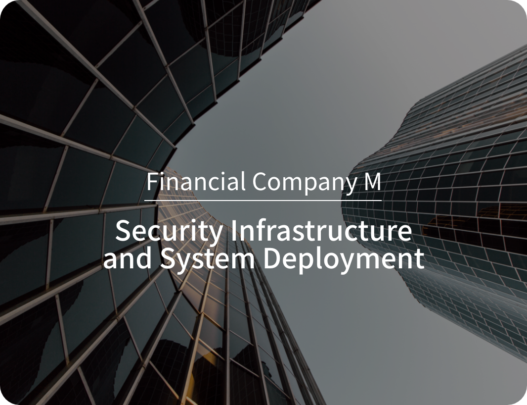 Financial Company M. Security Infrastructure and System Deployment
